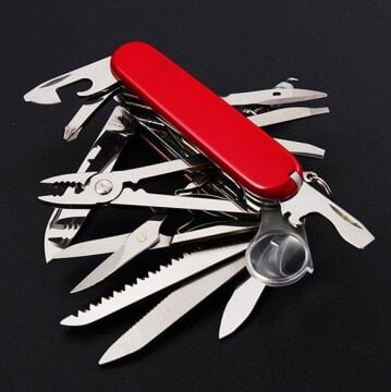 Hegi Çok Fonksiyonlu Krom Paslanmaz İsviçre Çakısı - AISI316