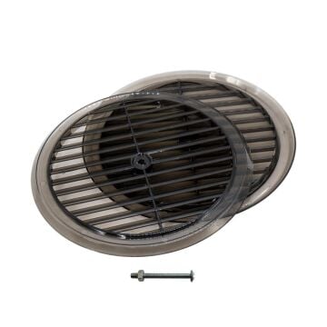 6488 Doğalgaz Cam Menfezi 180 mm - Füme