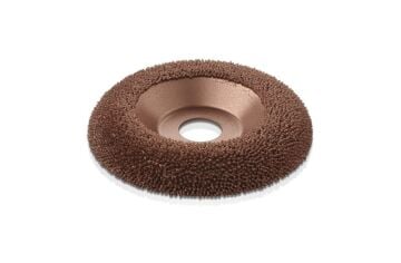 KUTZALL DW412O550 Ekstra Kalın Diş Çanak Törpü 115 mm (Taşlama İçin)