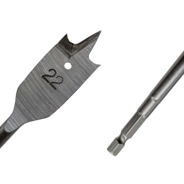 Topshop TH03122 Bits Saplı Ahşap Yaprak Kelebek Matkap Ucu 22 mm