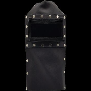 Kaynakçı Baş Maskesi Deri Kapaklı Kaynak Maskesi