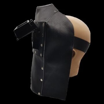 Kaynakçı Baş Maskesi Deri Kapaklı Kaynak Maskesi