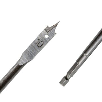 Topshop TH03111 Bits Saplı Ahşap Yaprak Kelebek Matkap Ucu Seti 6 Parça