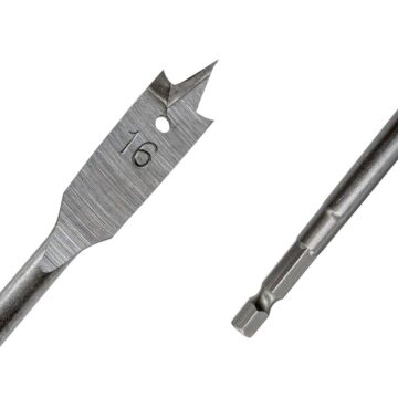 Topshop TH03111 Bits Saplı Ahşap Yaprak Kelebek Matkap Ucu Seti 6 Parça