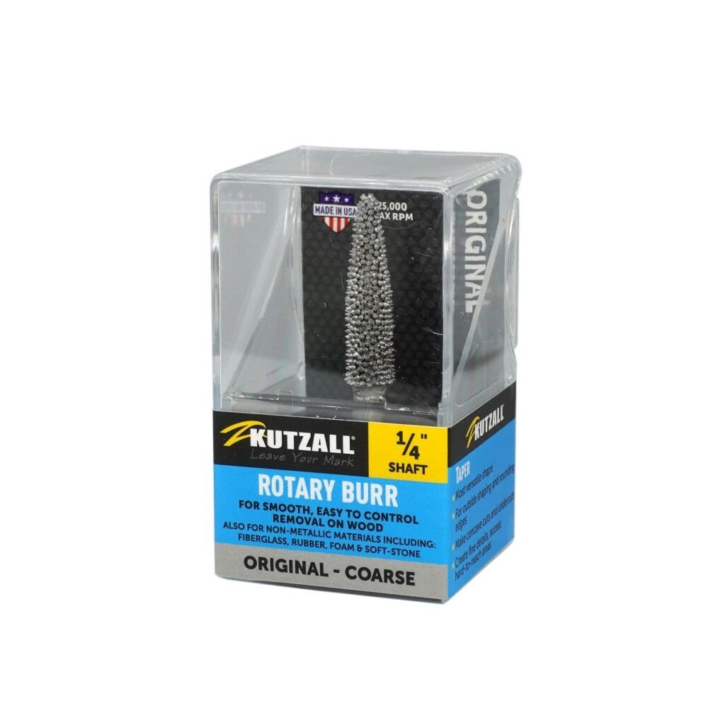 KUTZALL Original T-14 Konik Çam Tipi Törpü Kalın Diş