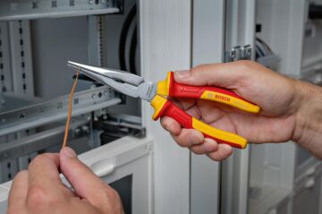 BOSCH Profesyonel VDE 1000 Volt 3 Parça Elektrikçi Pense Seti (1600A02NG0)