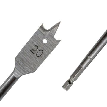 Topshop TH03120 Bits Saplı Ahşap Yaprak Kelebek Matkap Ucu 20 mm