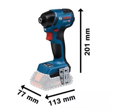 BOSCH GDR 18V-220 C Akülü Torklu Vidalama 18 Volt 5.0Ah Çift Akü