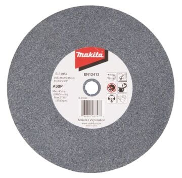 MAKİTA 205x19x15,8 mm NK Bileme Taşı 60 kum GB 801  İçin (B-51954)