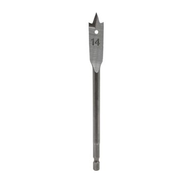 Topshop TH03117 Bits Saplı Ahşap Yaprak Kelebek Matkap Ucu 14 mm