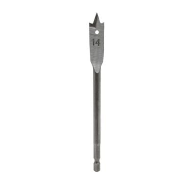 Topshop TH03117 Bits Saplı Ahşap Yaprak Kelebek Matkap Ucu 14 mm
