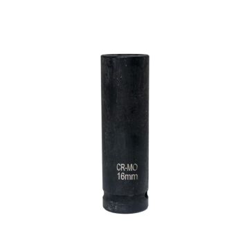 5550 1/2'' Altı Köşe Havalı Uzun Derin Lokma Anahtar 16 mm