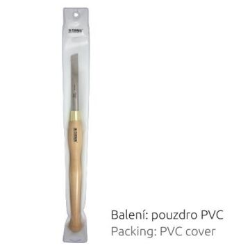 NAREX 818202 HSS Ahşap Torna Bıçağı Eğri Iskarpela Ağız 18x150 mm