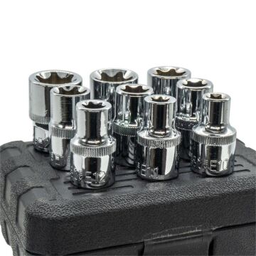 5547 1/2'' Torx Lokma Anahtar Seti 9 Parça