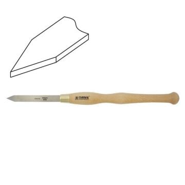 NAREX 818203 HSS Ahşap Torna Bıçağı Ayırma Ağız 18x150 mm