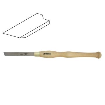 NAREX 818208 HSS Ahşap Torna Bıçağı Sağ Eğri Ağız 18x150 mm