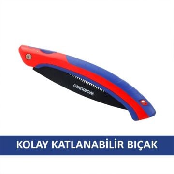 WORKPRO Katlanabilir Ağaç Budama Testeresi 250 mm (WP333003)