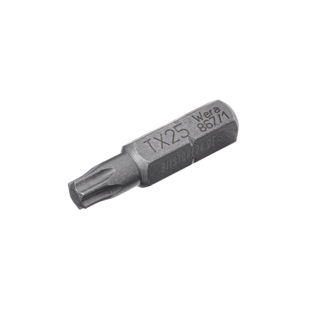 WERA Tx Torx Bits Uç T10x25 mm (867/1)