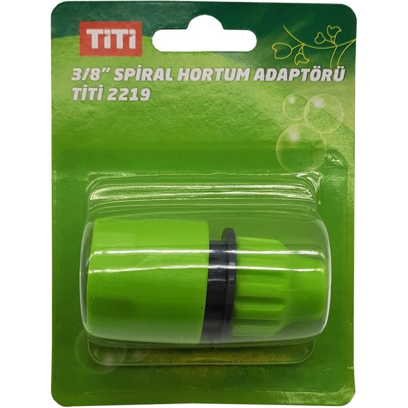 Titi 2219 Stoplu hortum Adaptörü 3/8