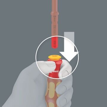 WERA KraftForm Kompact  VDE 7 Parça 1000 Volt İzoleli Tornavida Takımı (05006600001)