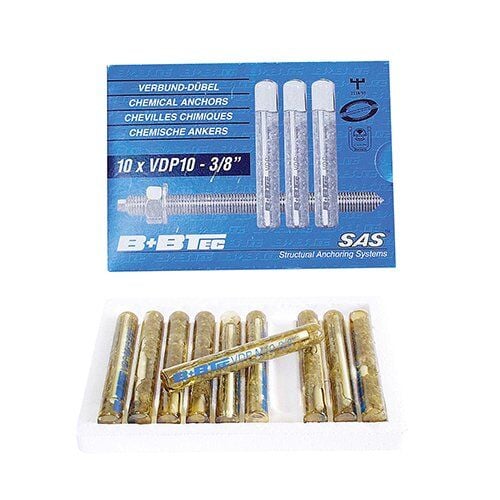 B+B Tec Vdp Normal Tip Kimyasal Dübel 14x95 10 Adet