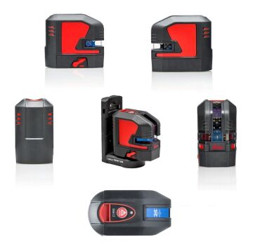 LEICA LINO L2G Çapraz Çizgili Şarjlı Yeşil Lazer Terazi