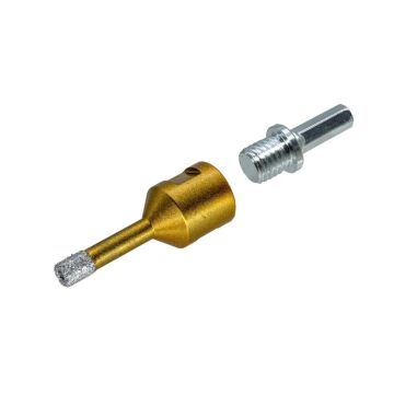 5500 Granit Mermer Delme Panç 6 mm (Matkap ve Taşlama Uyumlu)