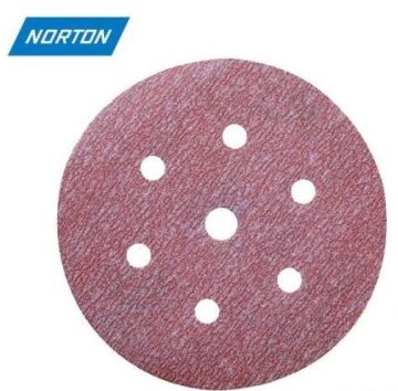 NORTON A275 150 mm 7 Delikli Cırt Velcro Zımpara 100 Kum