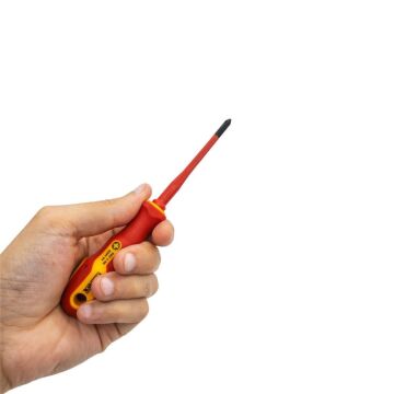 Narex 834101 Slim Serisi Elektrikçi İzoleli Yıldız Tornavida Ph1X80 mm