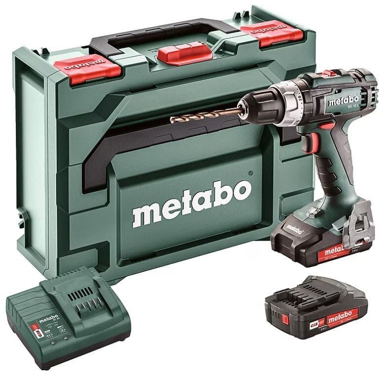 METABO BS 18 L Şarjlı Matkap 18 Volt 2.0 Amper