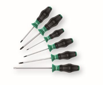WERA 1334/6 Kraftform Tornavida Takımı