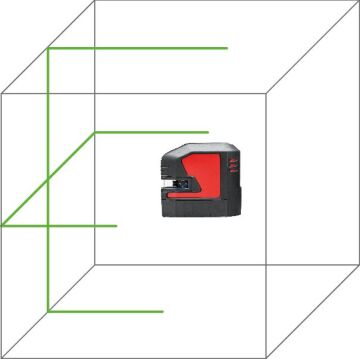 LEICA LINO L2Gs Çapraz Çizgili Yeşil Lazer Terazi
