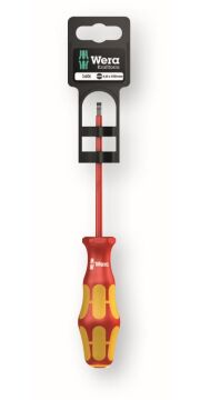 WERA 160i SB VDE Düz Tornavida 2.5 x 80 mm