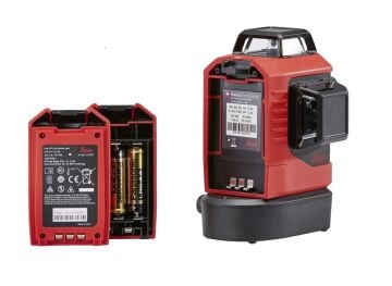 LEICA LINO L6Rs 3 Eksen 360 Derece Çapraz Çizgili Kırmızı Lazer Terazi