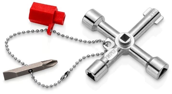 KNIPEX Çok Fonksiyonlu Kumanda Dolap - Pano Anahtarı (001103)