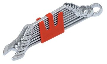 İZELTAŞ 0320002117 Kombine Anahtar Takımı Kısa Boy 17'li Set