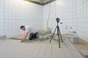BOSCH GLL 3-80 CG Yeşil Işıklı Lazer Terazi 360 Derece (BM 1+Akü)