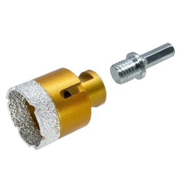 5516 Granit Mermer Delme Panç 50 mm (Matkap ve Taşlama Uyumlu)