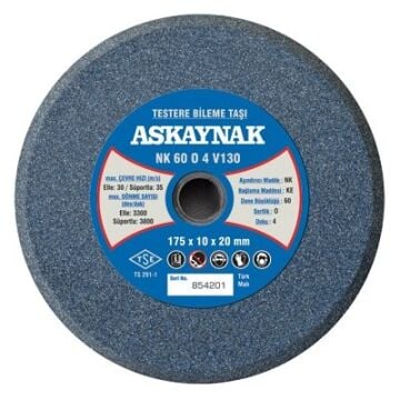 ASKAYNAK NK Şerit Testere Bileme Taşı 175x8x20 mm