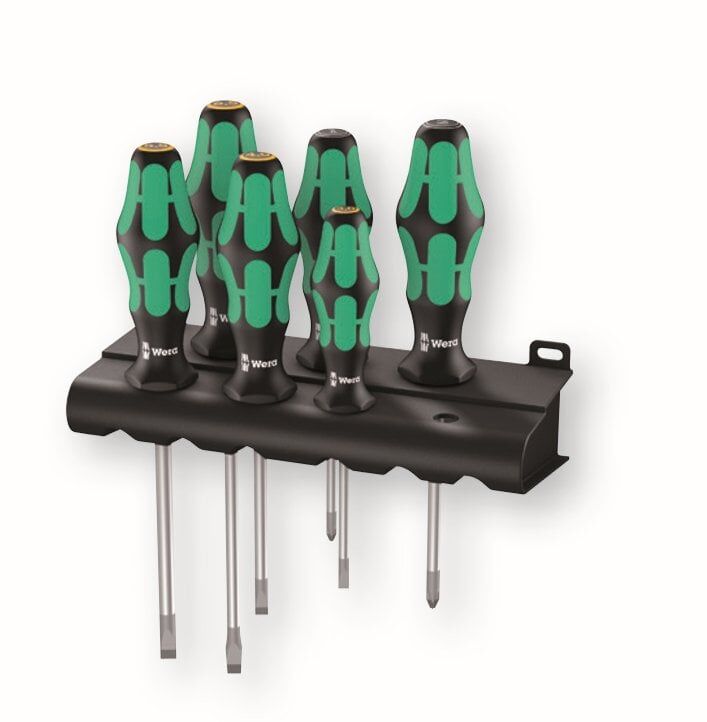 WERA 334/355/6 Tornavida Takımı 6 Parça