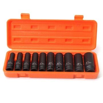 5490 1/2'' Derin Havalı Lokma Anahtar Takımı 10 Parça (Metrik)