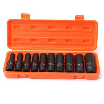 5490 1/2'' Derin Havalı Lokma Anahtar Takımı 10 Parça (Metrik)