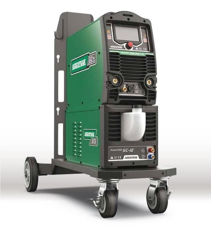 ASKAYNAK 315W AC-DC Pulse Tig - Argon Kaynak Makinası 315 Amper Su Soğutmalı