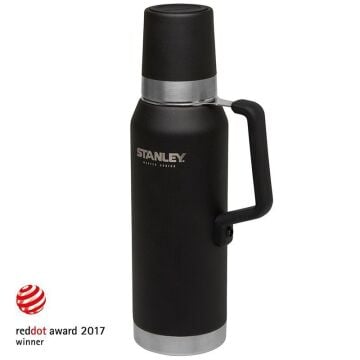 Stanley Master Vakumlu Çelik Termos Siyah 1.3 LT