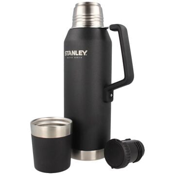 Stanley Master Vakumlu Çelik Termos Siyah 1.3 LT