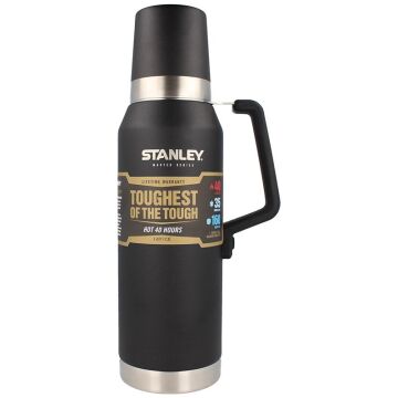 Stanley Master Vakumlu Çelik Termos Siyah 1.3 LT