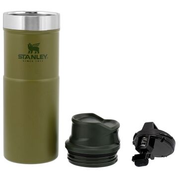 Stanley Klasik Çelik Termos Seyahat Bardağı Haki 0.47 LT