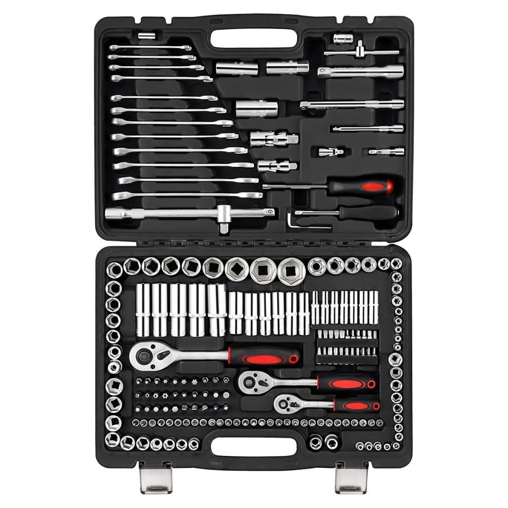 5465 Lokma Takımı, Bits, Kombine Anahtarlı Mekanikçi Set- 216 Prç