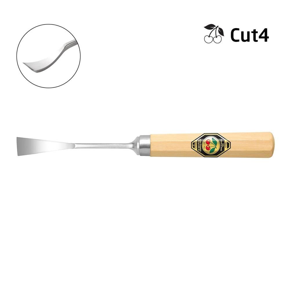 Kirschen 3125003 Bükük Oluklu Kaşık Ağız Oyma Iskarpela Cut4 - 3mm