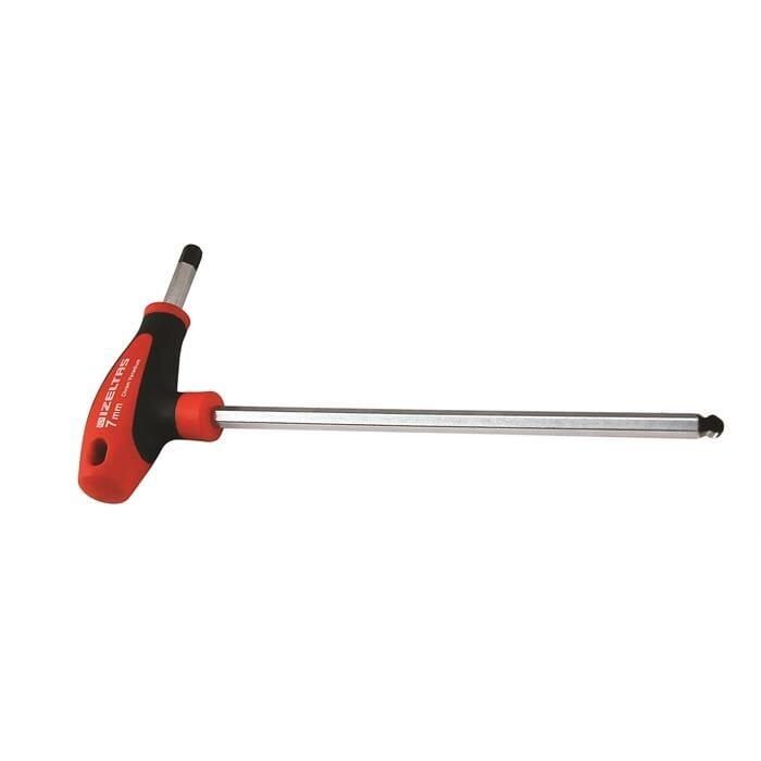 İZELTAŞ Yuvarlak Başlı T Tipi Allen Anahtar 8 mm